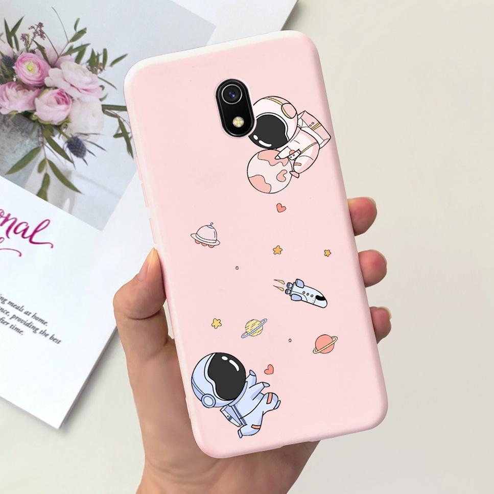 Cover For Xiaomi Redmi 8A Case Cartoon Dinosaur Astronaut Soft Silicone Cover For Xiaomi Redmi8A 8 A 8a 6.22" Phone Case Fundas
