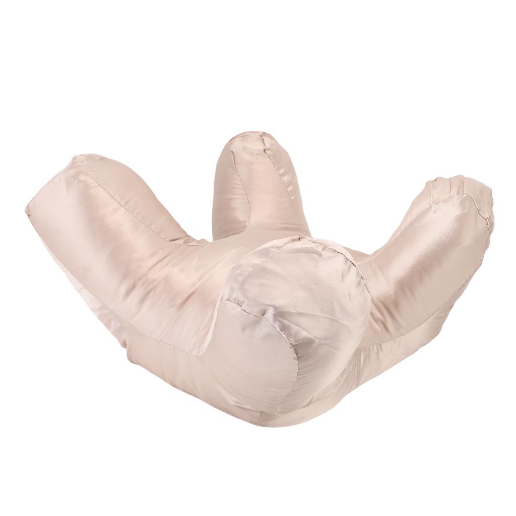 Comfortable Face Pillow Lightweight Soft Supportive Face Down Pillow for Back Side Stomach Sleeping Cotton