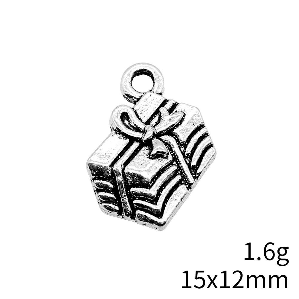 Back To School Charms For Keychains Christmas Tree Charms Pendant Backpack Craft Pendants