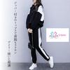 Tracksuit Fitness Size Simple Perfect for Remote Running G-tiamo Women's Set, Sweatshirt, Loungewear, Sportswear, Wear, Loungewear, Hoodie,