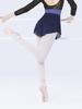 Women's Elastic Waist Hip-Hugging Dance Skirt - Short Ballet Practice with Side Slits