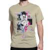 Men Women T-Shirts Glitchart Serial Experiments Lain Crazy Pure Cotton Tees Anime Lwakura Sci Fi Manga Clothing 4XL 5XL 6XL