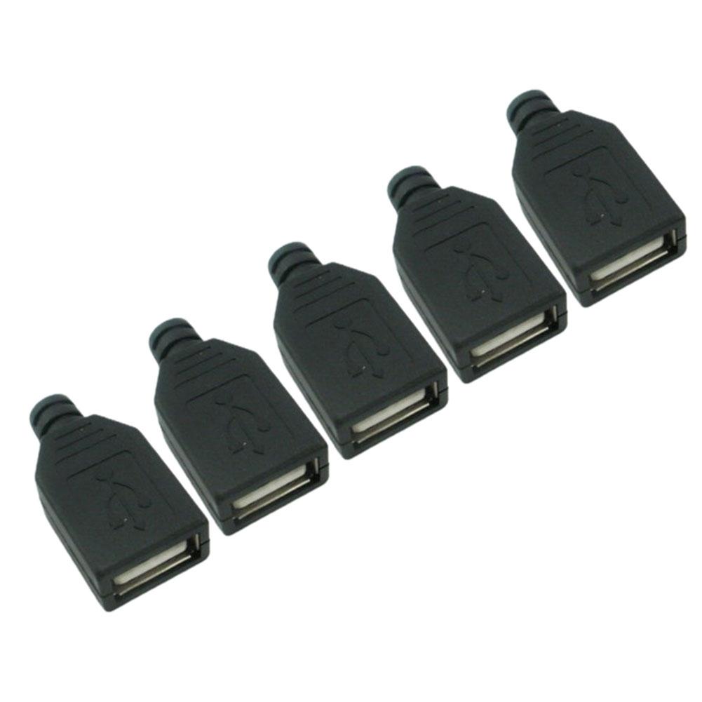 Power Charger USB Female Socket USB 2.0 5V Mobile Direct Insertion