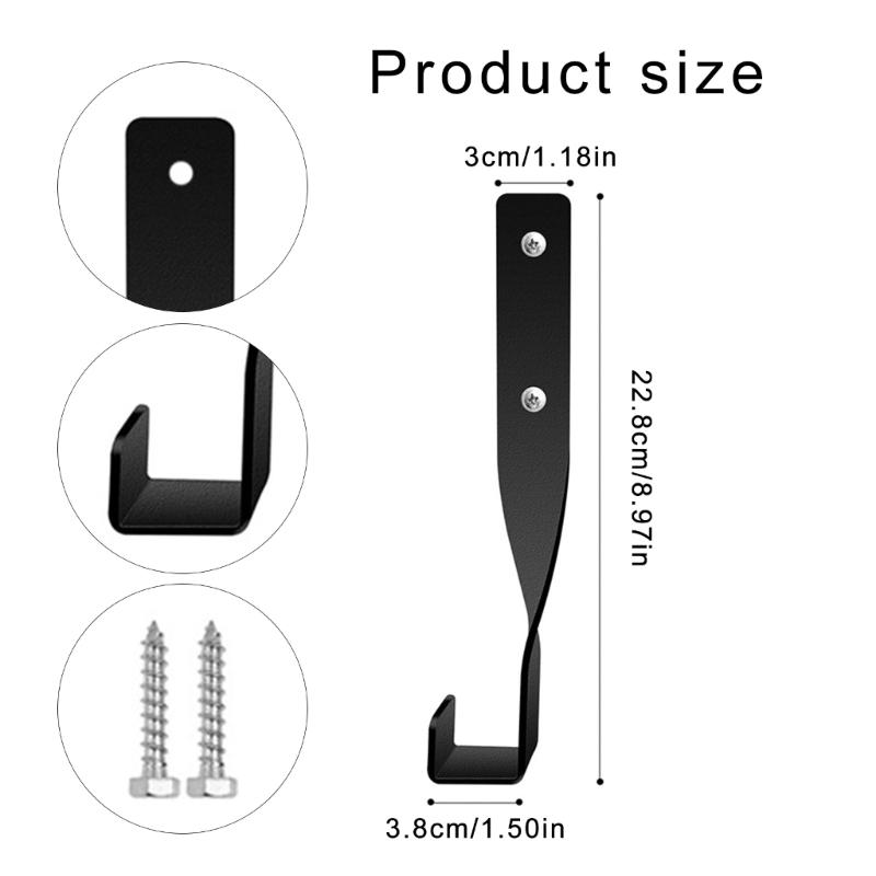 Chainsaw Holder Wall Mount Chainsaw Holder Hook Backpack Blower Rack Accessories and Tools for Garage Wall Mount