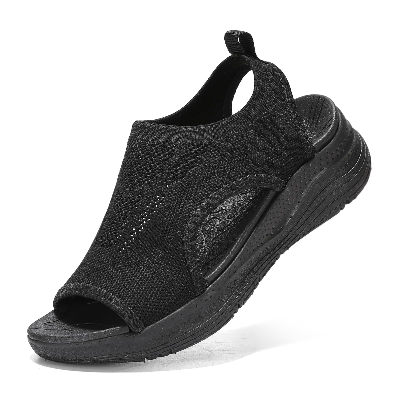 

Спортивные Удобные для ходьбы Медсестра Популярные [ziitop] Женские сандалии на толстой подошве, в, Сандалии, Кроссовки, удлиняющие ноги, Кроссовки слипоны, Ходьба, чёрный