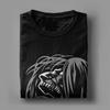 Eren Jeager Yeager Anime AOT T-Shirts for Men Vintage Pure Cotton Tee Shirt Crew Neck Short Sleeve T Shirts Big Size Tops