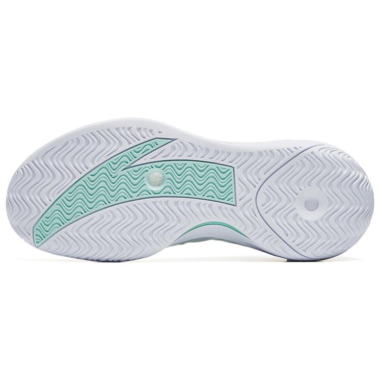 New Anta Alien 3 SE Wear Resistant Low Top Performance Basketball Shoes Men's White Green Yellow 112231107-2