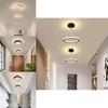 Modern Minimalist Led Ceiling Light For Hallways And Entryways With Creative Nordic Design