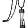 YOUFENG Urn Necklace for Ashes Timeless Hourglass Memorial Pendant Keepsake Cremation Jewelry for Human Pet Ashes