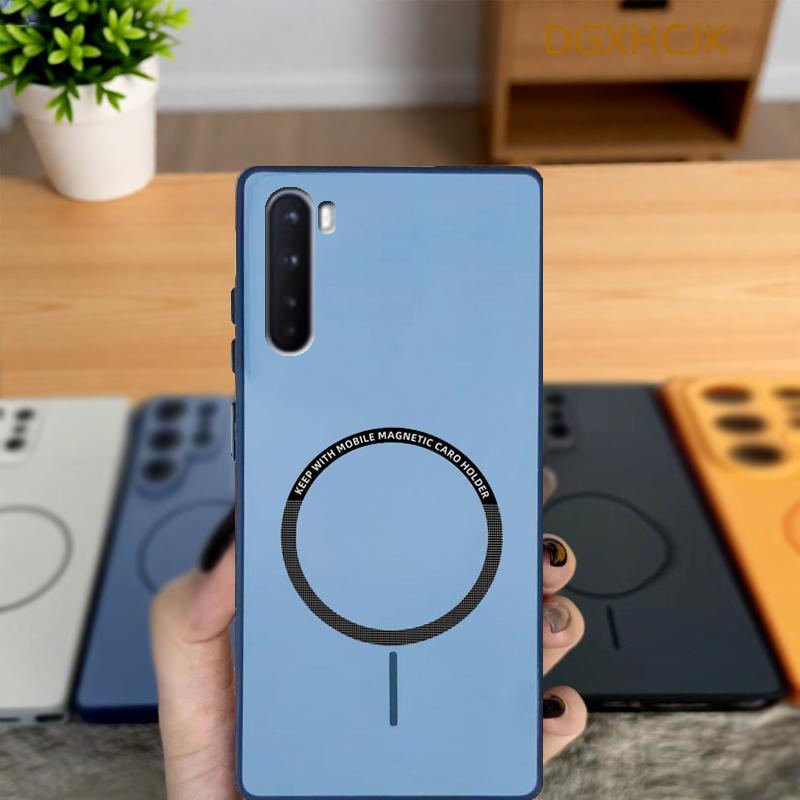 Для OnePlus Nord Чехол для телефона OnePlus Nord 1+Nord Чехол Ударопрочный Цветной Магнитный Жесткий Силиконовая задняя крышка OnePlus Nord