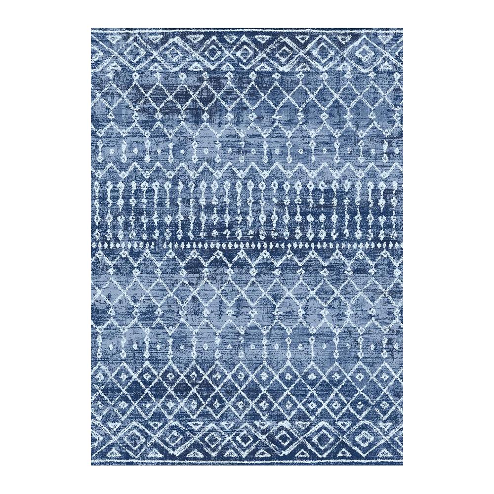 

Boho Carpet Rug Non Slip Stain Resistant Floor Mat for Farmhouse Office Bedroom Coffee Table Accent Rug 60*90cm-A755