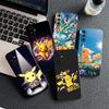 P-Pokemons GO Gengar P-Pikachus Silicone Cover for Xiaomi Redmi Note 12 11 10 Pro 10A 10C 12C 13C Note12 12Pro Coque Phone Case