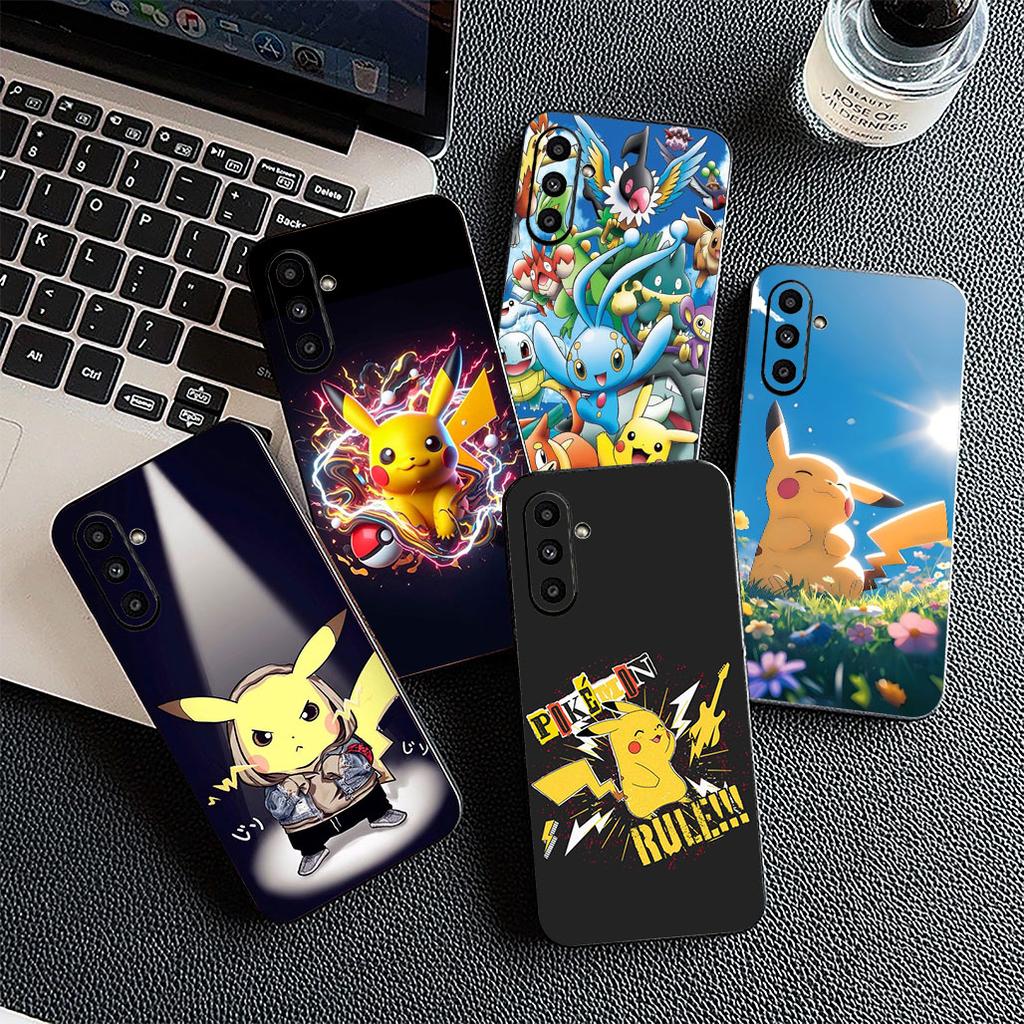 P-Pokemons GO Gengar P-Pikachus Silicone Cover for Xiaomi Redmi Note 12 11 10 Pro 10A 10C 12C 13C Note12 12Pro Coque Phone Case
