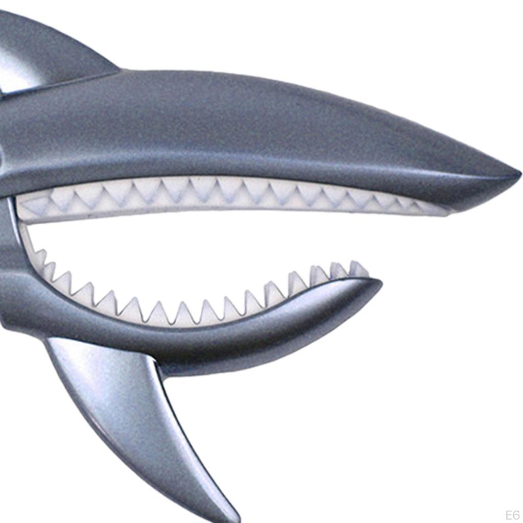 Guitar Capo Cute Shaped with Storage Pouch Zinc Alloy Tone Clip Spring for Acoustic Bass