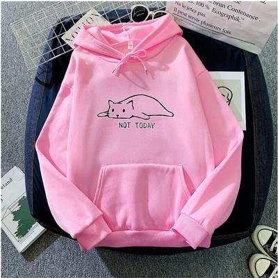 Fashion Trend Fleece Women Hoodie Sweatshirt Unisex Autumn Winter Couple Loose Comfortable Sportswear