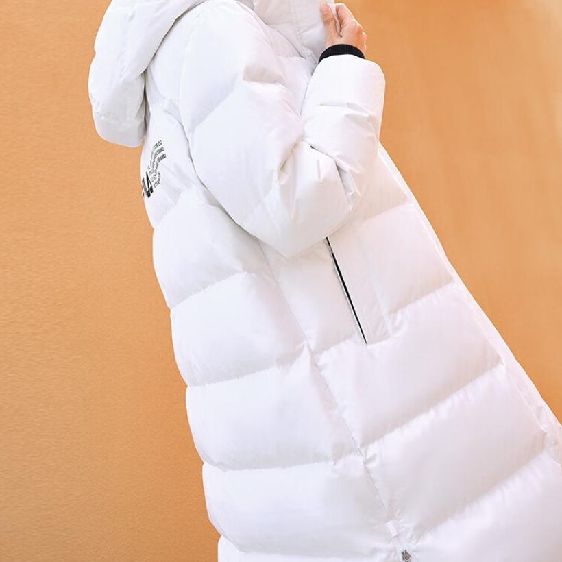 New FILA Down Jacket Women's Standard White F51W449956A-WT