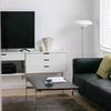 Light luxury and simple stainless steel tea table for home living room and small tea table