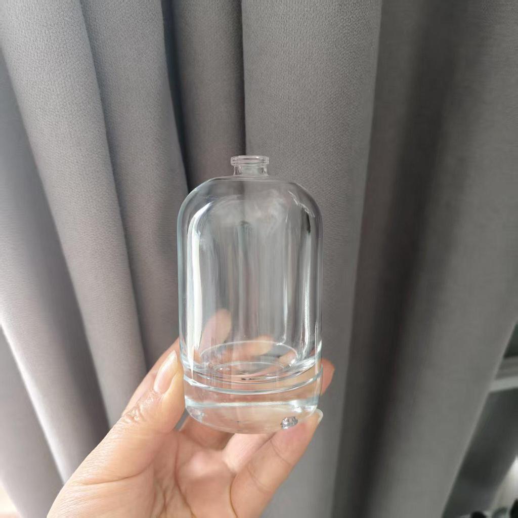 Transparent Glass Perfume Spray Bottle for Small Sample Dispensing