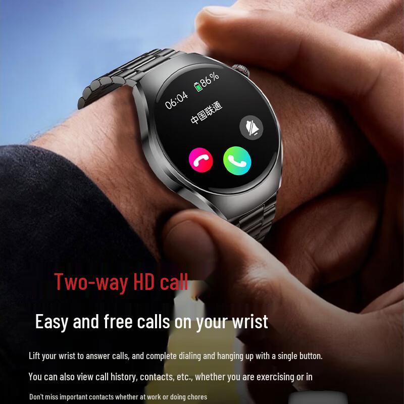 Smart Health Monitoring Watch with ECG & Blood Pressure (CN version)
