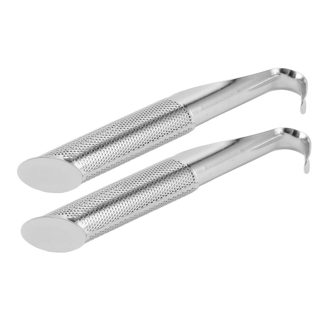 2 Pcs Stainless Steel Tea Diffuser Rust Resistant Hangable Reusable Portable Loose Tea Infuser