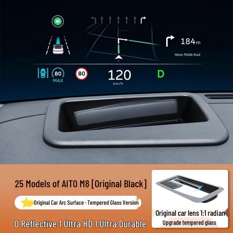 AITO M8 HUD Protective Cover: Dust & Scratch Protection for Car Interior