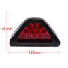 F1 Style Triangle 12 LED Rear Stop Tail 3rd Brake Light Universal SPORTY Red Len