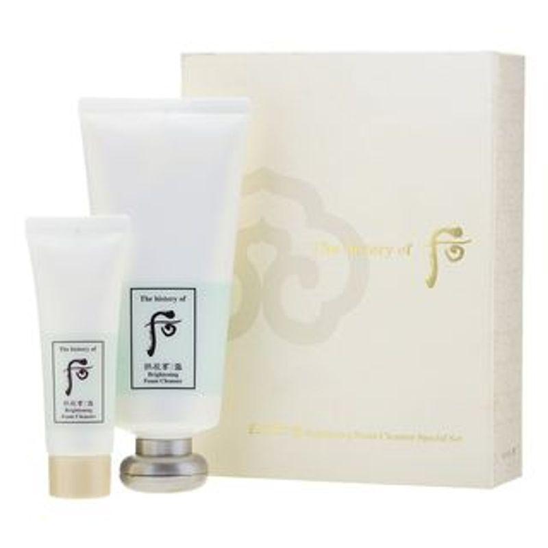 THE WHOO - Gongjinhyang Seol Brightening Foam Cleanser Special Set: Foam Cleanser 180ml + 40ml 2pcs