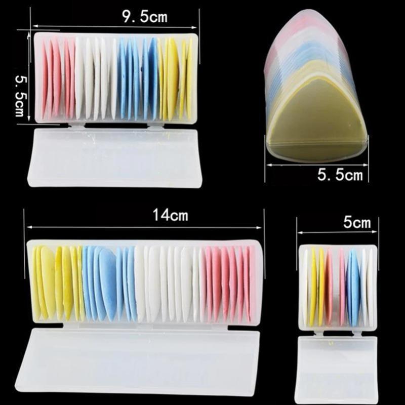 Auslöschbares Stoffschneiderkreide-Set | Mehrfarbiges Markierungswerkzeug für Schnittmuster, Bekleidungspatchwork DIY Nähzubehör in Box