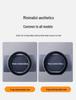Plush Heated Steering Wheel Cover for Winter - Fits Tesla Y & Volkswagen, D-Shaped