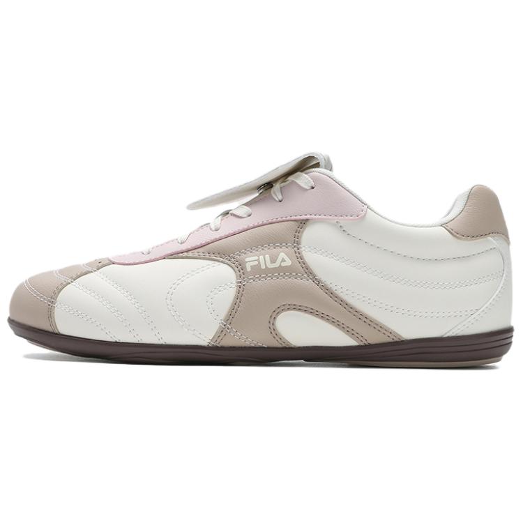 FILA Lipper Water Dance Shoes Comfortable Durable Low-Top Casual Shoes Women shoes White Brown F12W511122FWM