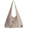 Large capacity Japanese canvas shopping bag women's bag 2025 new casual lightweight tote bag fashion commuter shoulder bag