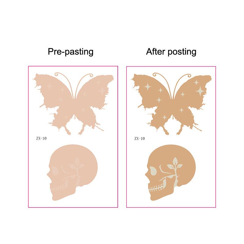 15 Sheets Tattoo Cover Up Patch Tattoo Masking Tape Ultra Thin Patch For Tattoo Scar And Birthmarks Invisible Waterproof Skin