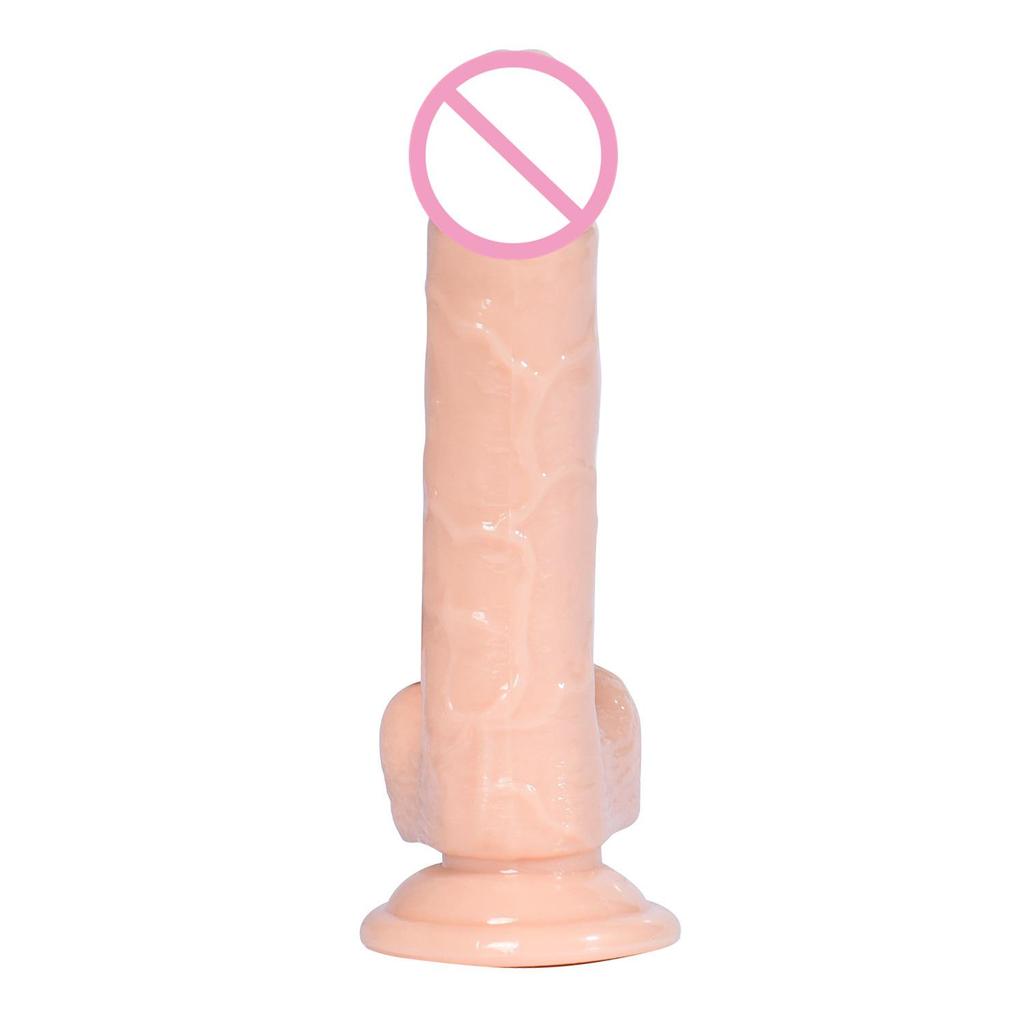 Crystal Simulation Dildo Vibrator – Thick, Lengthened Adult Sex Toy for Women