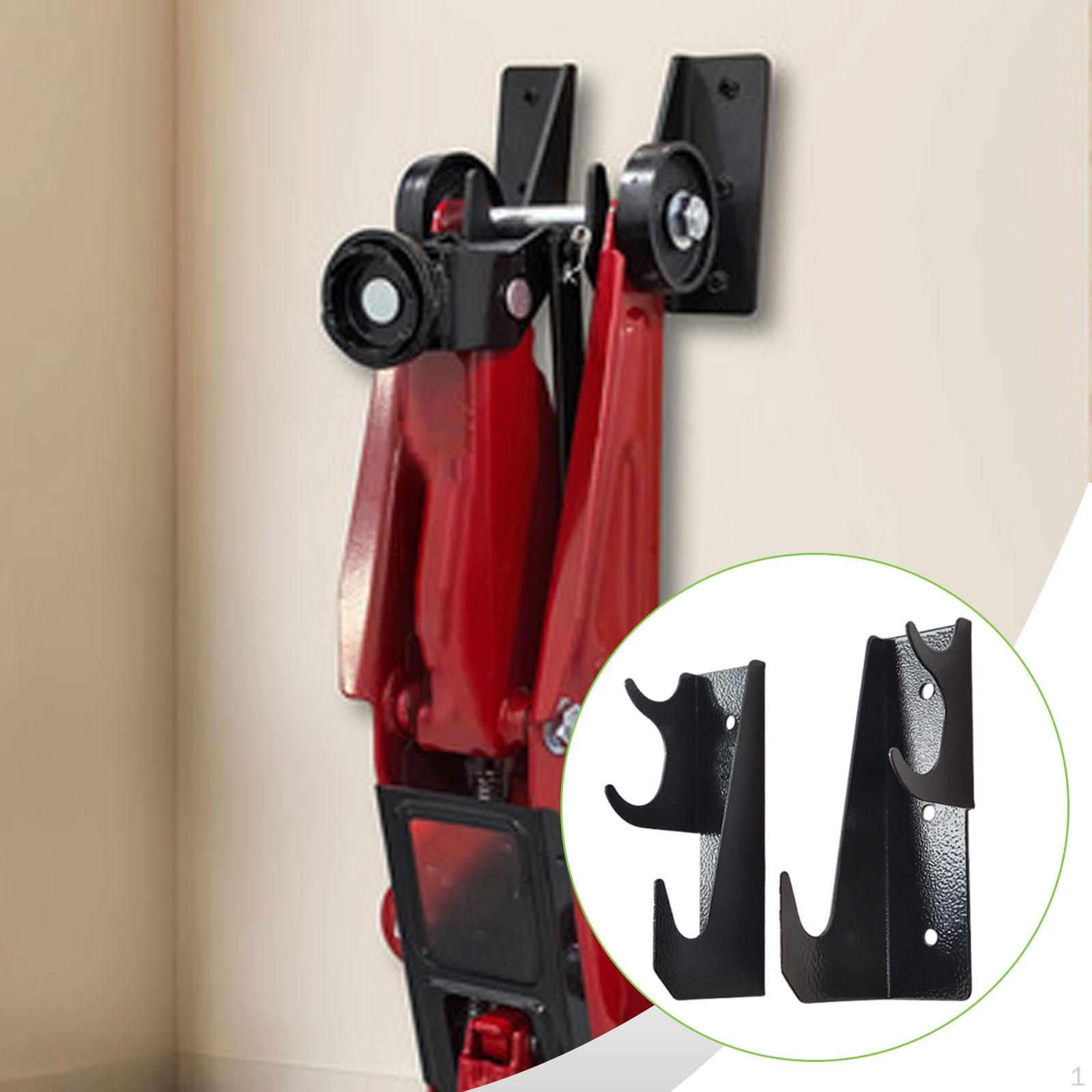 

Настенное крепление Стойка для хранения домкратов Аксессуары Прочность, Универсальный кронштейн, Прочный органайзер чёрный