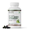 INLIFE Plant Based Vitamin B12 from Spirulina, Moringa Amla Alfalfa Wheat Grass Superfoods, Energy Nerve & Brain Health, Men Women, 30 Veg Capsu
