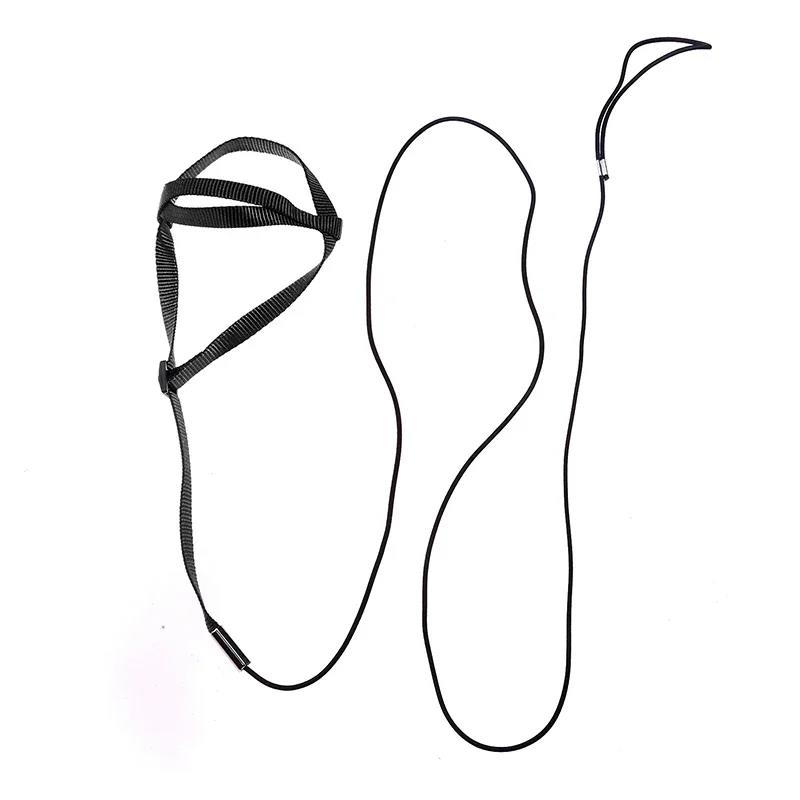 

Горячая распродажа Готовый запас Анти-укус Тренировочный поводок для птиц Поводок для попугая Летающая шлейка S чёрный