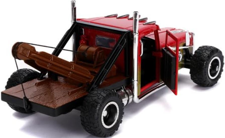 Kyosho Jada Toys Fast Furious Series Custom Truck Finished Model JADA32089 & 1/24 F&F Red/Green (Hobbs & Shaw)