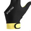Billardhandschuh 3 Finger Pool Atmungsaktive Queuehandschuhe Spiel für Männer Frauen,