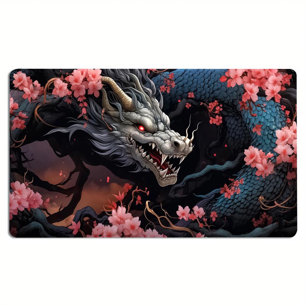 Xxl Magic Game Mat Tcg Ccg Trading Card Table 35x60cm Playmat Rule Area Rubber Mouse Pad For Party Gamer Pc Accessory Laptop Rug