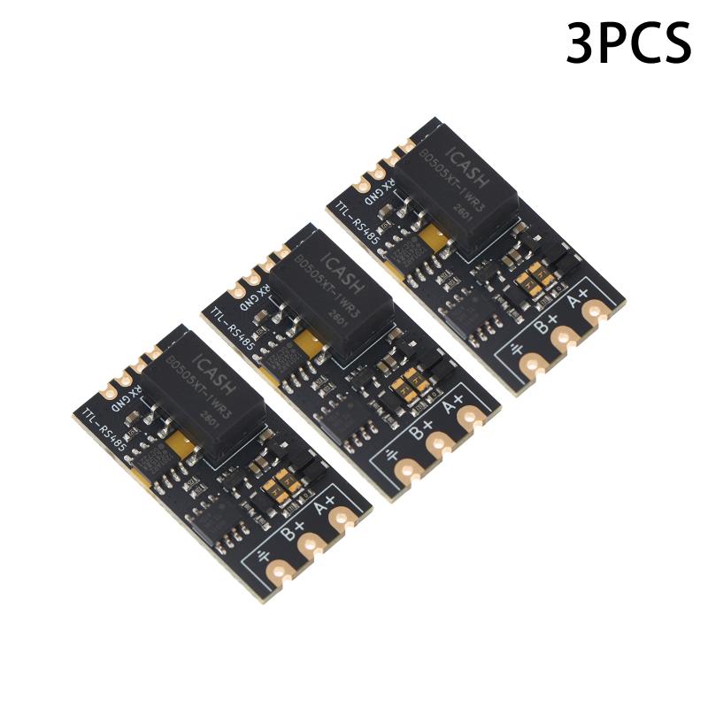 1/2/3 Stück Isoliertes TTL zu RS485 Modul Seriell Automatische Umschaltung 2 Mbit/s Hohe Geschwindigkeit 3,3V 5V Kompatibel