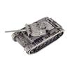 Alloy  Tank 1 / 72 All Metal Military Tank Model Ornament Non Scrollable Home Decoration with Woodbox