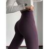 Wear-Free Underwear Nude Feel Yoga Pants High Waist Buttock Lifting Pilates Sports Tight Pants Micro Pressure Belly Holding Fitness Pants