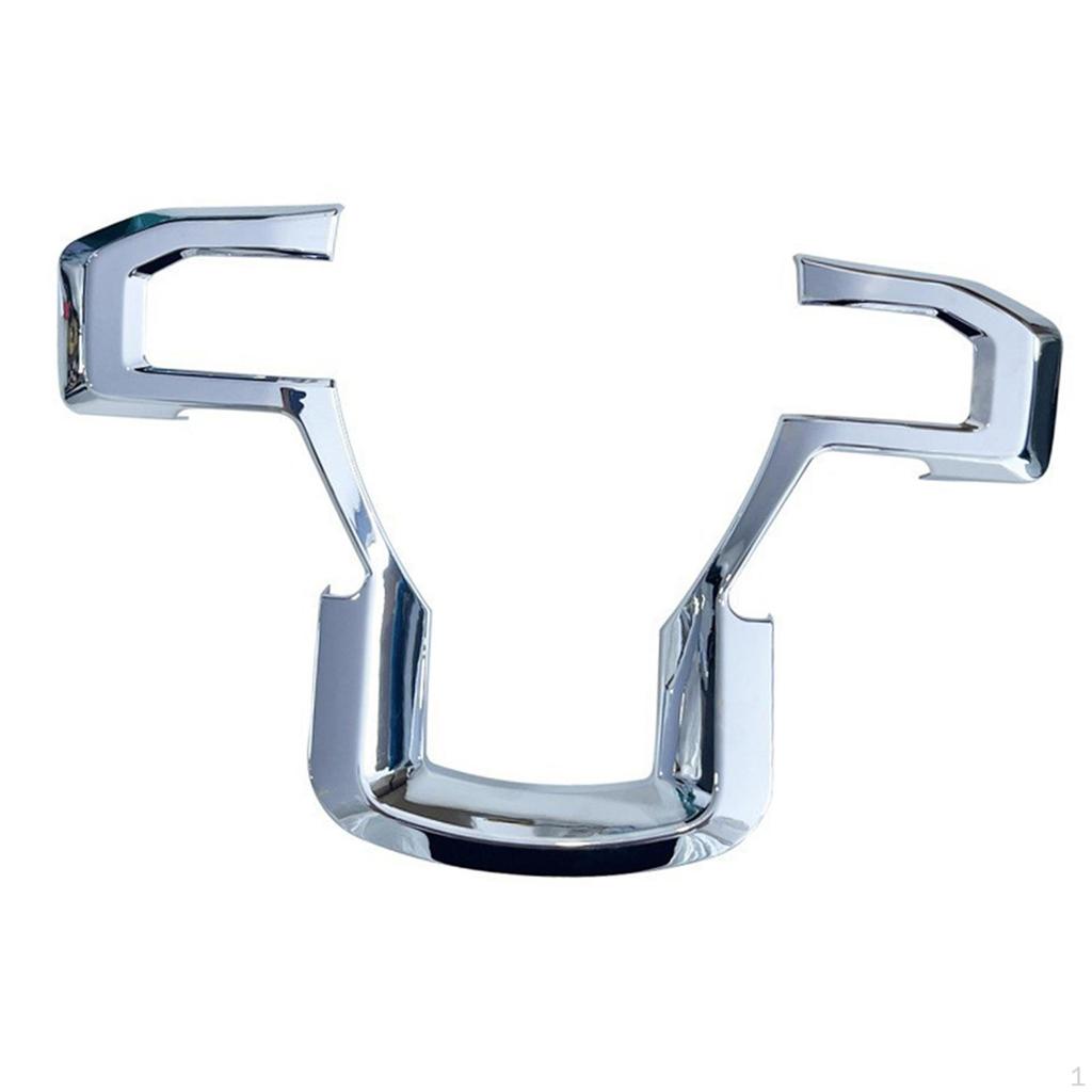 Steering Wheel Panel Cover Car Frame High Performance Easy Installation