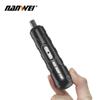 NANWEI Electric Screwdriver Rechargeable Automatic Screwdriver Hand Drill Multi-function Electric Batch Tool 4V