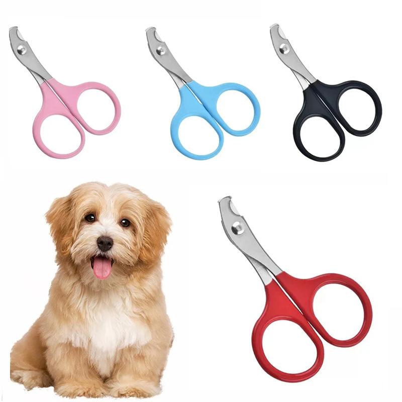 Pet Nail Half Moon Nail Scissors Suitable For Cats And Dogs And Other Small Pet Nail Care Grooming Scissor Claw nail