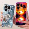 Clear For Oppo Find X9 Case Cover Cute Cat Fashion Butterfly Luxury Painted Soft Casing For Oppo CPH2797 PLJ110