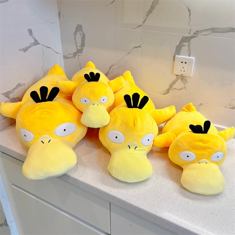 Non-Toxic Original Pokemon Cute Psyduck Plush Toy Soft Comfortable Hug Plushies Back Cushion Sofa Decorative Pillow Xmas Gifts