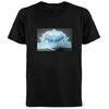 Vendita Calda T-shirt a LED Attivata dal Suono Equalizzatore El T-shirt Equalizzatore Illuminata Verso il Basso T-shirt a LED Lampeggiante T-shirt a LED Attivata dalla Musica