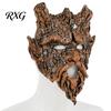 Creepy Spider Web Halloween Mask Mask, Horror Tree Demon Costume Prop, with Breathable Hollow Design, Lightweight Party Dark Style for Cosplay Fantasy