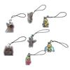 Portachiavi Gatto Adorabile Gatto Felice Banana Cat Catena per Cellulare Piccolo Ciondolo Laccetto per Telefono Gioielli per Bambini e Adolescenti